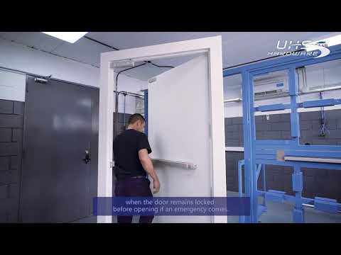 How To Install the GAAB LOCKS E Touch series Panic Exit Push Bar - T320 04 and T330 04