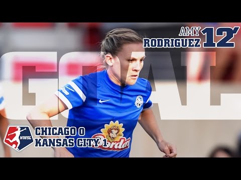Chicago Red Stars vs. FC Kansas City: Amy Rodriguez First Goal - Sept. 13, 2015