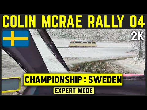 Colin McRae Rally 04 - Expert Championship - Sweden - 1440p