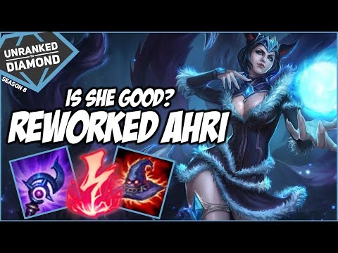 SMALL REWORK AHRI, IS SHE GOOD? - Unranked to Diamond - Ep. 95 | League of Legends