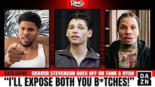"I've Already Beat Them Both!" Shakur Stevenson EXPLODES At Gervonta Davis & Ryan Garcia!