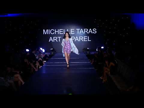 Michele Taras Art Apparel at Canadian Asian Fashion Week 2019