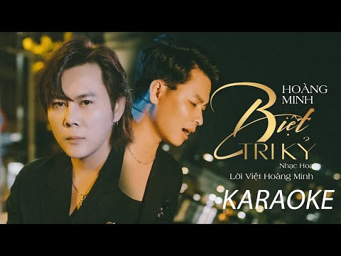 Karaoke Biệt Tri Kỷ - Hoàng Minh
