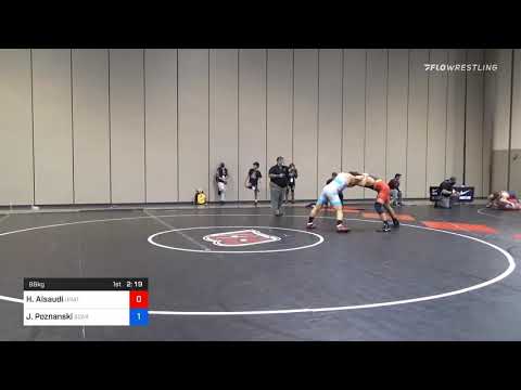 86 Kg Prelims Hamzah Alsaudi Unattached Vs John Poznanski Scarlet Knights Wrestling Club