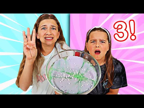 FIX THIS SLIME USING ONLY 3 INGREDIENTS CHALLENGE! | JKrew