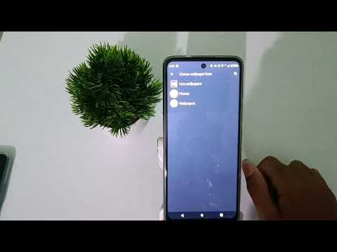how to change lock screen wallpaper in motorola g60