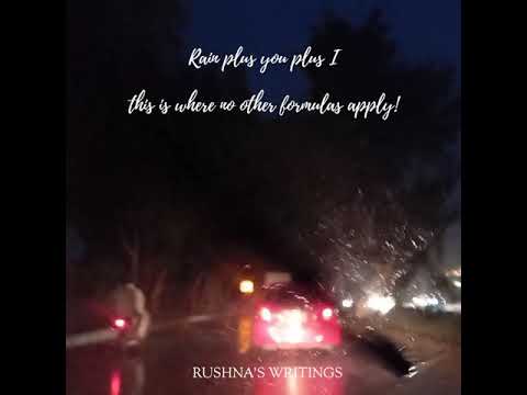 Baarish | Rushna's Writings | Video by Rushna Hussain Memon