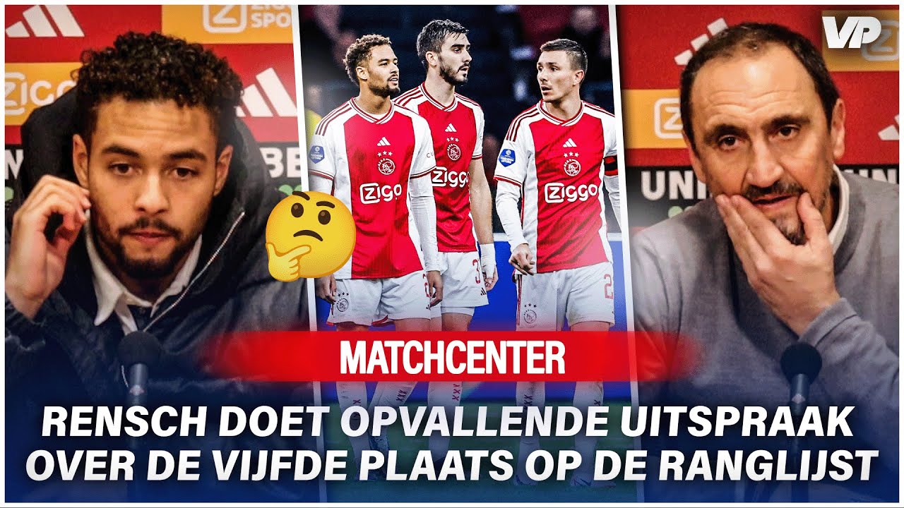 Thumbnail for article: Rensch-uitspraak leidt tot verbazing: 'Klinkt raar uit de mond van een Ajacied'