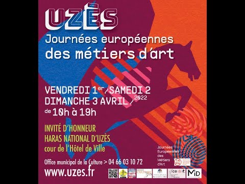 L'Office municipal de la culture d'Uzès partage avec vous de bonnes adresses à Uzès. Plus de 60 artisans d'art perpétuent les métiers rares à Uzès parfois disparus pour offrir au public de véritables rencontres du 1er au 3 avril 2022 sur Uzès. Des boutiques ateliers à l'année sont à découvrir dans la ville également à la Maison des artisans d'art. Partez à leur découverte... Démonstrations du Haras national d'Uzès (3 en France dont celui-ci avec les métiers de bourrelier, sellier...), invité d'honneur aux côtés des 17 artisans d'art à l'Hôtel de Ville, perspectives jeunes avec le lycée des métiers d'art Charles Gide, les boutiques-ateliers et 40 artisans à la Maison des métiers d'art d'Uzès. Trois jours d'exception à revivre en image pour être inspiré et aller à la rencontre des savoir-faire. Pour aller plus loin : https://www.uzes.fr/actualites/jema-u... Réalisation audiovisuelle : 4 oeils productions - Laurent Haubin - Tél. : 06 22 74 06 69 Musique : Kevin Macleod Droit réservé : © Ville Uzès, Office municipal de la Culture d'Uzès