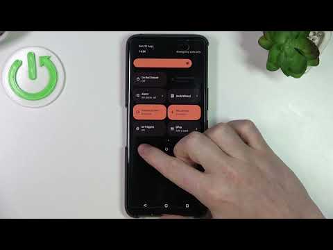 How to Edit Notification Panel Shortcuts on Asus ROG Phone 6 - Adjust shortcut icons