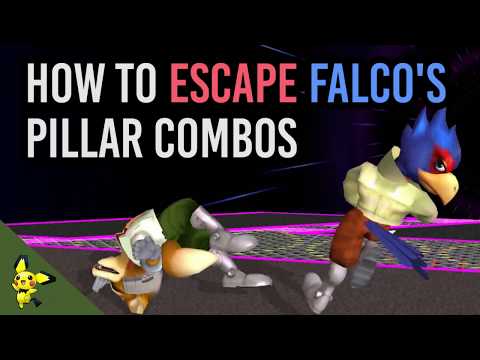How To ESCAPE Falco's Pillar Combos - Super Smash Bros. Melee