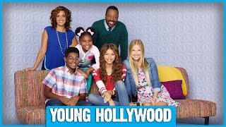 On Set of K.C. UNDERCOVER with Zendaya and Cast Mates! video