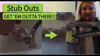 Stub Out Removal & Replacement - DIY PEX Repipe