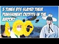 5 Times BTS Slayed Their Punishment Outfits in the Airport (방탄소년단)|Run BTS Edition