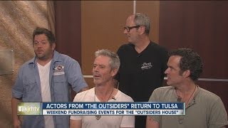 The Outsiders actors return to Tulsa for fundraising events
