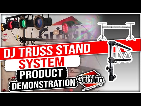 Light Truss Stand System - Trussing DJ Booth Kit Lighting Stage PA Speaker T-Bar image 16