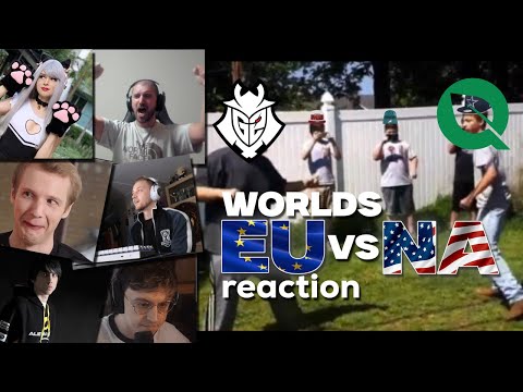 Streamers react to INSANE EU vs NA Series at Worlds 2025 | G2 VS FLY HIGHLIGHTS