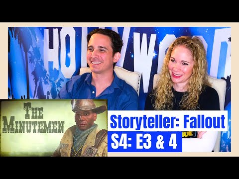 The Storyteller Fallout S4 E3 & E4 Reaction | The Minutemen | The Railroad