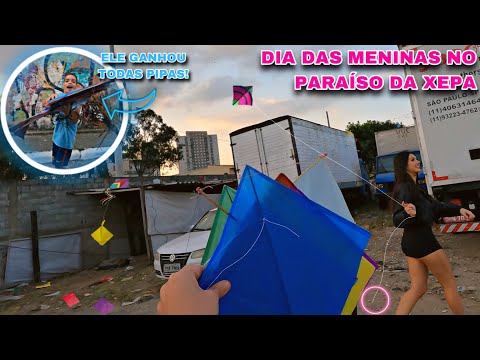 Minha Irmã Pegou Todas as Pipas do Paraíso da Xepa Sozinha | Chuva de Pipas Pras Meninas Pipeiras!