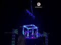 Italy Cube Event At Kozhikode Beach A Night Of Lights Culture