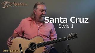 Video thumbnail for 2014 Santa Cruz Style 1, Brazilian Rosewood & Adirondack Spruce by Dream Guitars