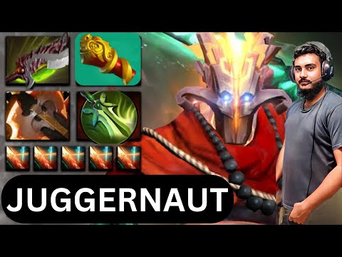 Juggernaut Guradian Blademaster Omnislasher - Dota 2 Pro Gameplay [Watch & Learn]