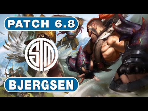 74. TSM Bjergsen - Draven vs Brand - Mid - April 24th, 2016 - Season 6 - Patch 6.8