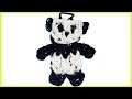 PANDA CHARM figurine With two forks without ...