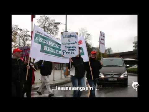 Wach- und Sicherheit in Aktion am 20.11.2013 in Stuttgart