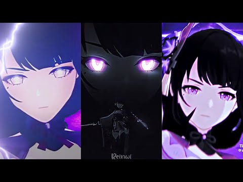 Raiden Shogun Tik Tok Edit Compilation