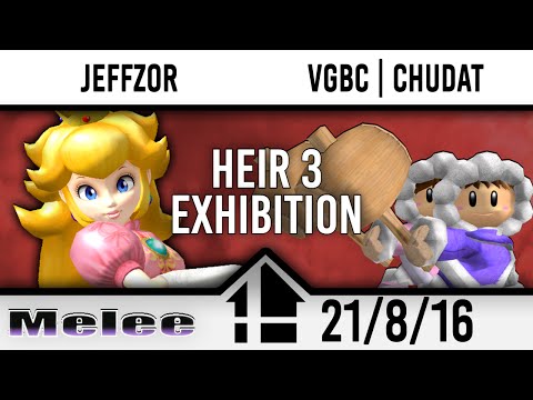 Heir 3 Exhibition - jeffz0r (Peach) vs VGBC | Chudat (ICs)