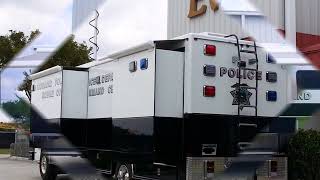 EVI custom 30-Ft. Mobile Command-Communication Vehicle