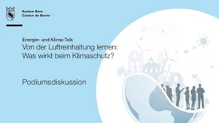 Von der Luftreinhaltung lernen: Was wirkt beim Klimaschutz? | Podiumsdiskussion