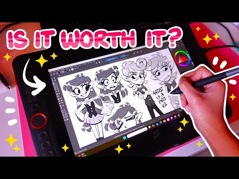 Making art with a BRAND NEW drawing tablet! ✦ XPPen Artist 13.3 Pro V2 (Review)