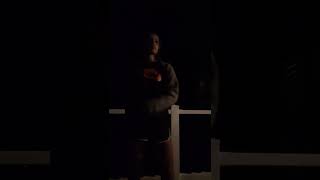 6 brother is having a bonfire and said I wasn&#39;t allowed, so I&#39;m sitting on the deck instead.lol