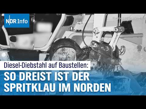 Video Thumbnail: Spritklau auf Baustellen: Die Tricks der Täter | NDR Info