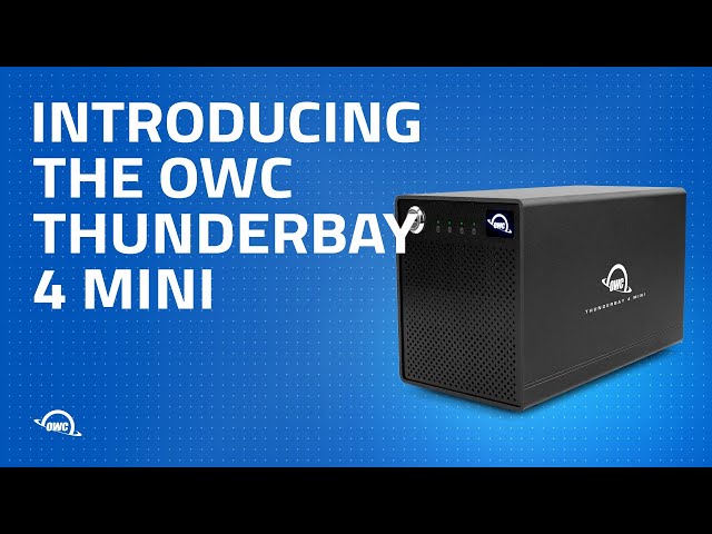 Video Teaser für Introducing the OWC Thunderbay 4 mini