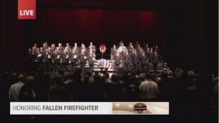 Procession, funeral services for Plainville Firefighter Raymond Moreau