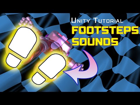 Add footsteps sound for different surfaces [visual scripting]