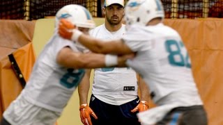 Chris Perkins On Three Dolphins Players Limited in Practice