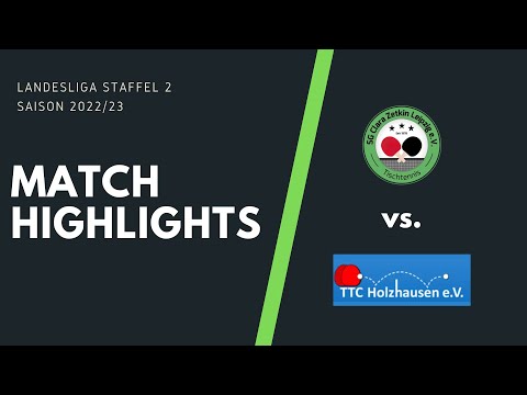 SG Clara Zetkin Leipzig - TTC Holzhausen III (Landesliga Staffel 2, Saison 2022/23)