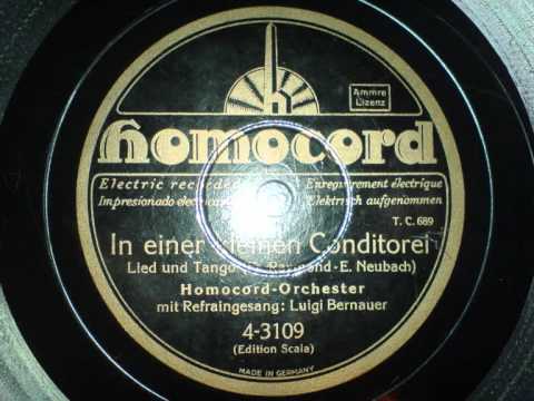 Homocord Orchester - In einer kleinen Konditorei