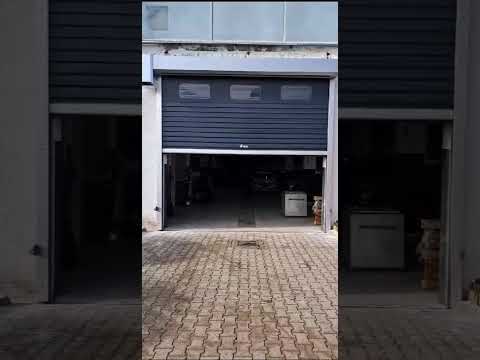 High-Speed Safety roll-up PVC door