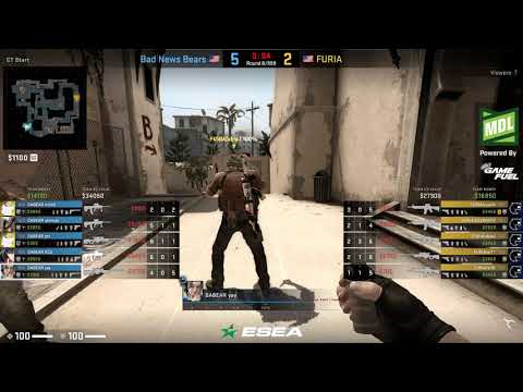 FURIA vs Bad News Bears   ESEA MDL Season 31 NA   Mirage