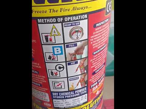 Freeze Fire Extinguishers