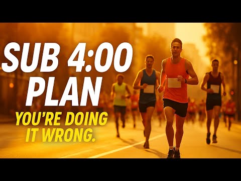 How to Run a Sub 4 Hour Marathon – The Training Plan You Need