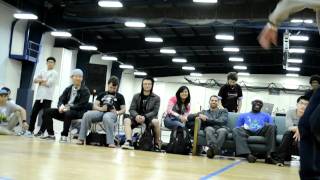 More Rockin' 2 Footwork 1v1, Semi Final: Loose Lee vs Toyz