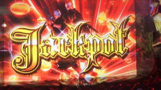 パチスロ　デビルメイクライ4  フリーズからの、ジャックポット&レインボーレッドクイーンの大量上乗せ！！