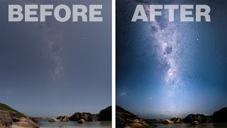 How to do astrophotography editing in Lightroom