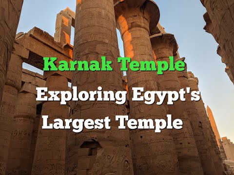 Exploring Karnak Temple! Egypt's Largest Temple Luxor pt. 4